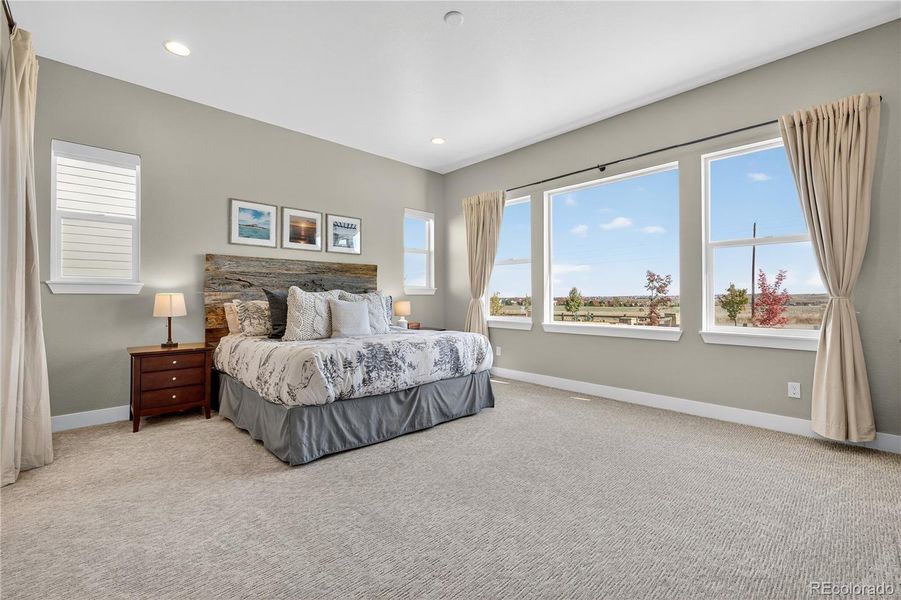 Furnished interior view inside a new home in , Erie (Image 10). Furnished interior view inside a new home in , Erie (Image 10).