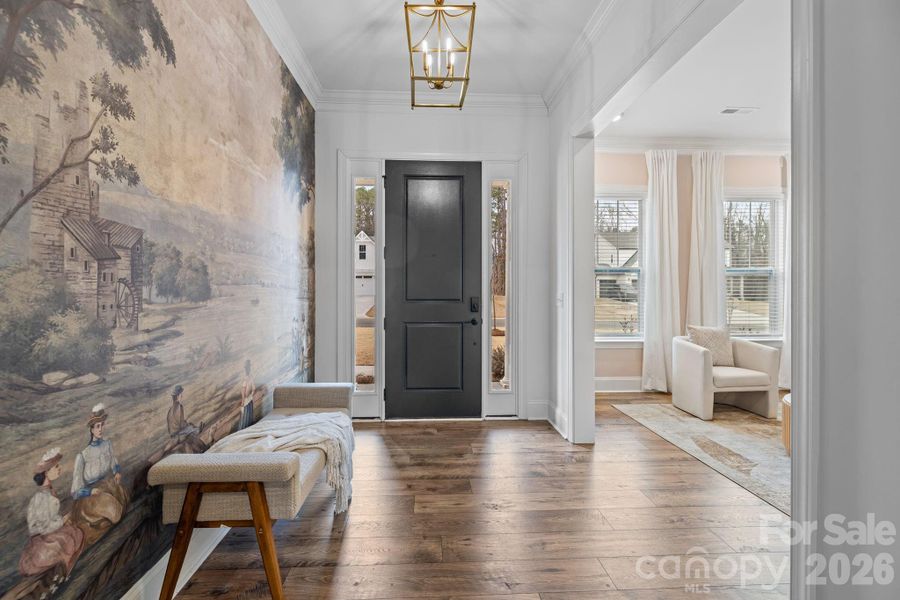 Furnished interior view inside a new home in , Indian Trail (Image 5).