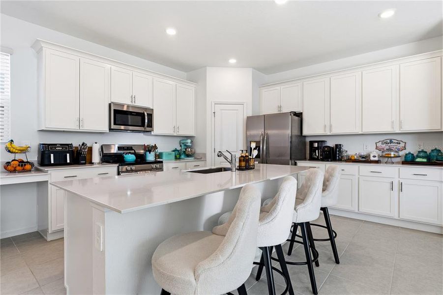 Furnished interior view inside a new home in Wellness Ridge, Clermont (Image 9).