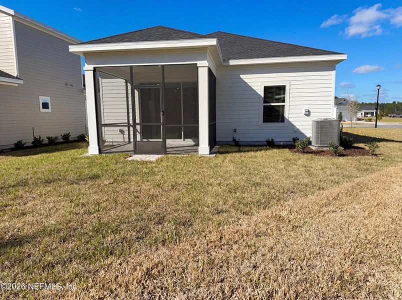 Exterior details and patio area of a home in Stillwater | Active Adult 55+, St. Johns (Image 18).