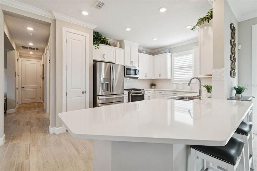 Furnished interior view inside a new home in , Wesley Chapel (Image 10).