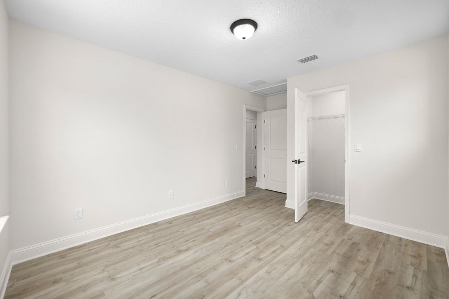 Representative unfurnished interior of a home built from the Palmetto by Riverside Homes in Mariposa at EverRange 40' Series, Jacksonville (Image 119).
