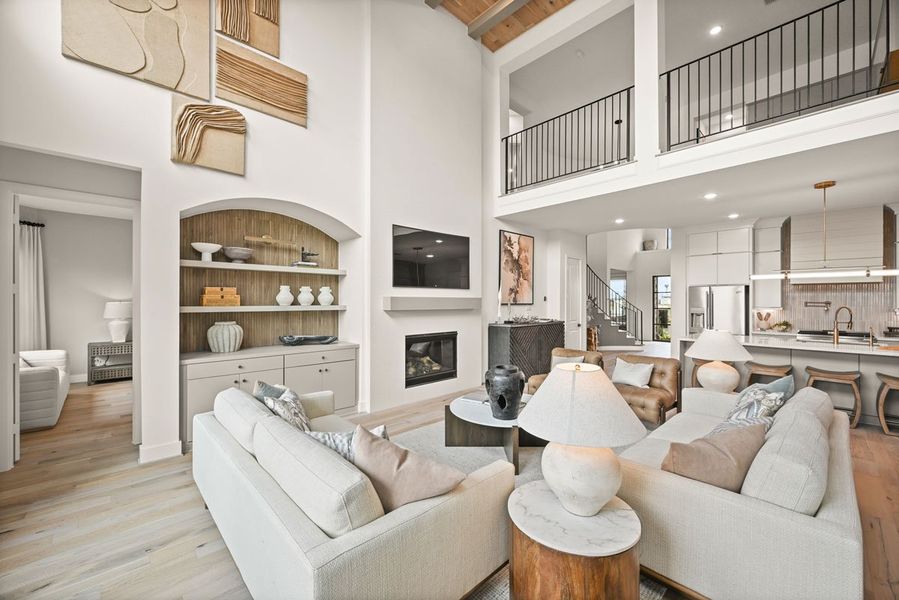 Furnished interior view inside a new home in Jubilee 45' 70', Hockley (Image 11).