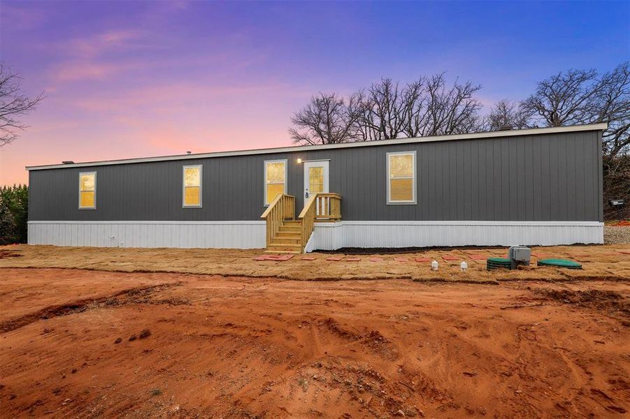 View of manufactured / mobile home