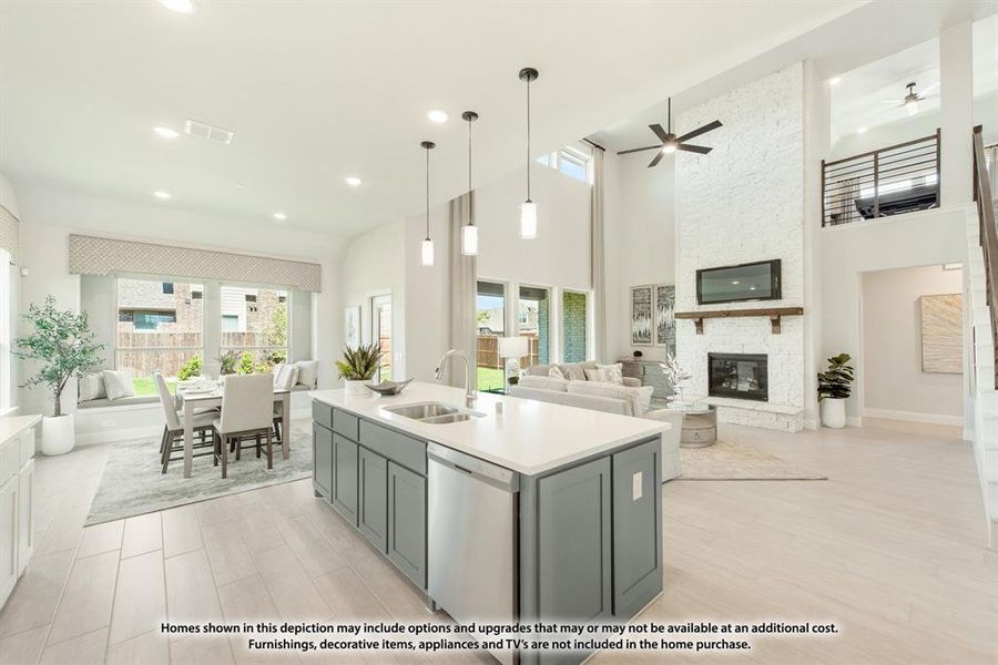 Furnished interior view inside a new home in Devonshire, Forney (Image 25).