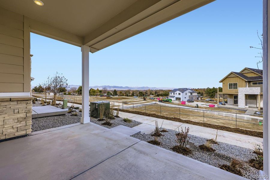Exterior details and patio area of a home in Uplands, Westminster (Image 3).