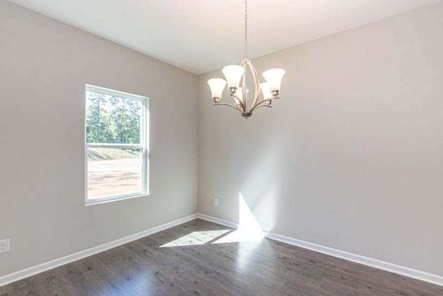 Representative unfurnished interior of a home built from the Milo by True Homes in Edgewater - The Groves, Lancaster (Image 12).
