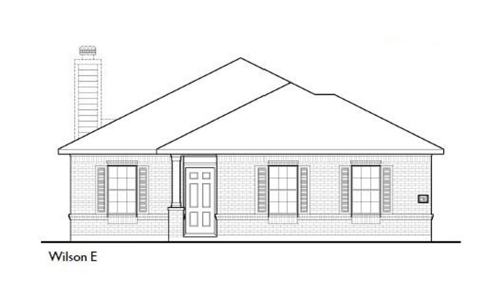 Wilson Elevation E Elevation