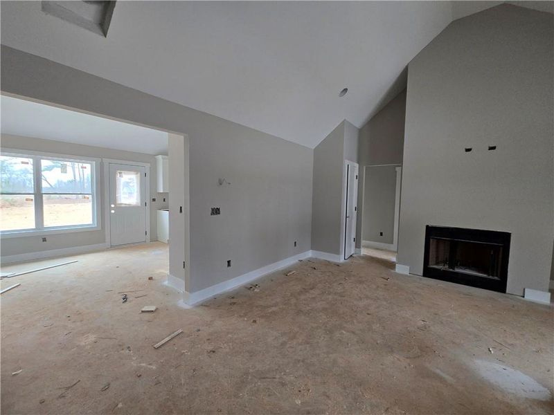 In-progress construction of a new home in , Lavonia, GA (Image 7).