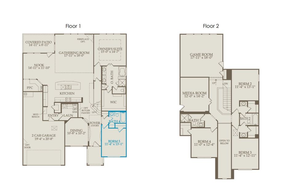 The Lawson Floor Plan