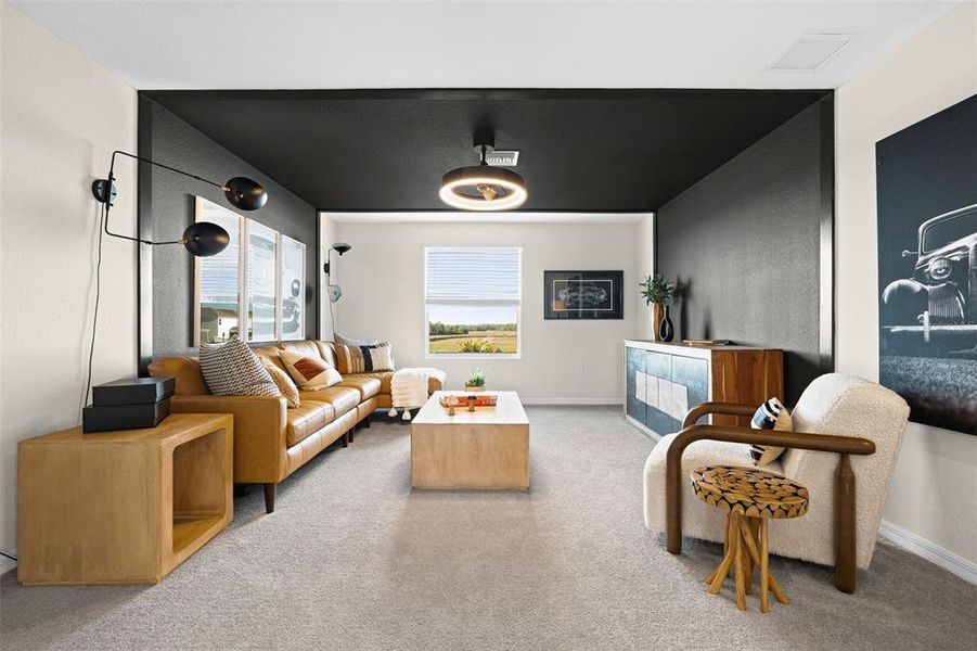 Furnished interior view inside a new home in Rye Ranch: Executive Homes, Parrish (Image 14).