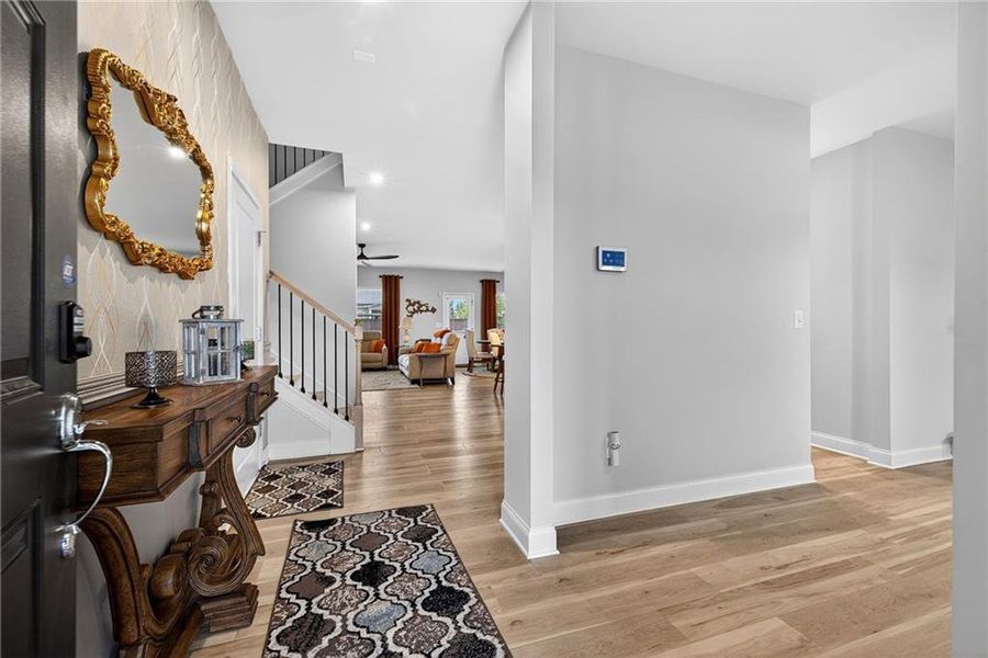 Furnished interior view inside a new home in , McDonough (Image 28).