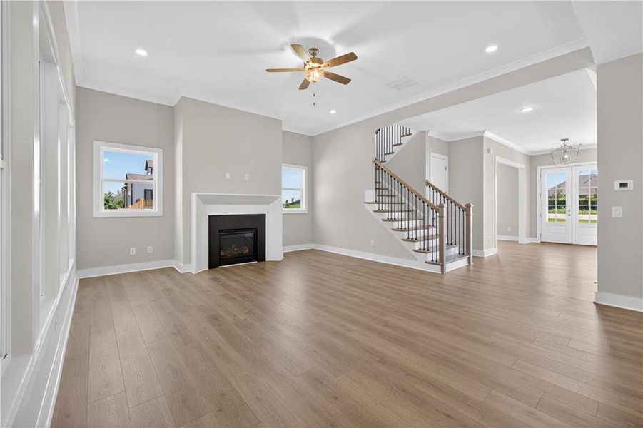 Spacious, unfurnished interior of a new home in , Cumming (Image 62).