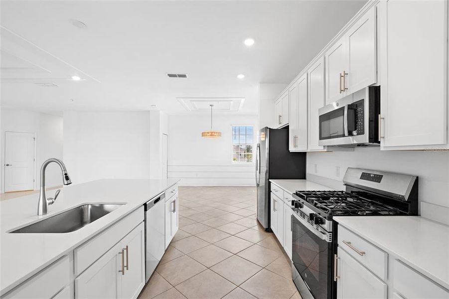 Furnished interior view inside a new home in , Punta Gorda (Image 14).