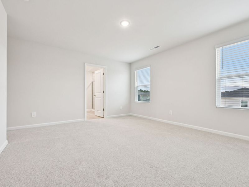 Spacious, unfurnished interior of a new home in Oak Manor - Classic Series, Garner (Image 13). Spacious, unfurnished interior of a new home in Oak Manor - Classic Series, Garner (Image 13).