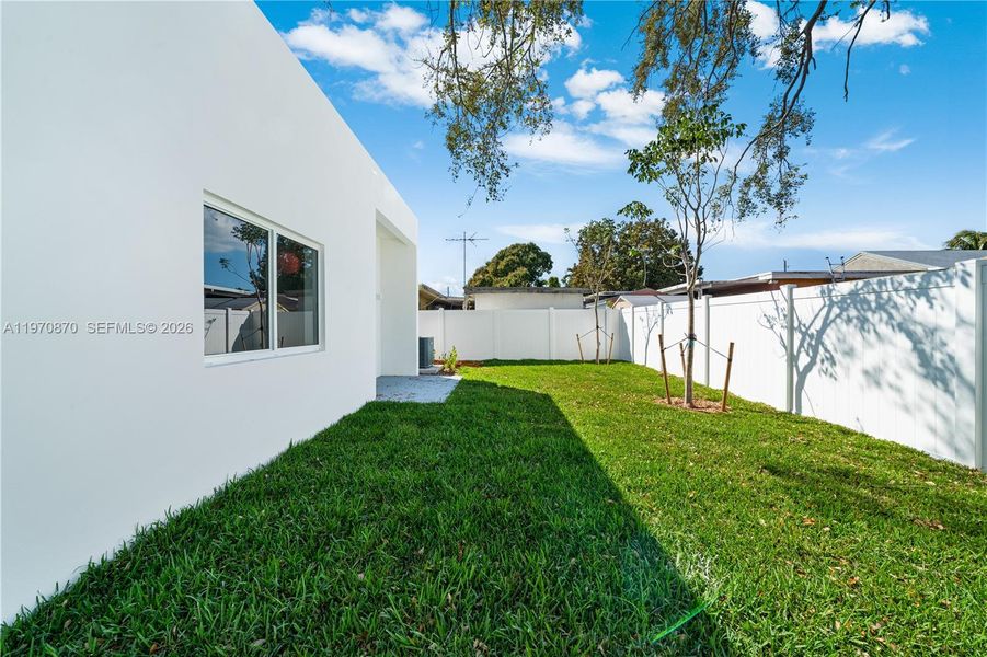 Exterior details and patio area of a home in , Miami (Image 16). Exterior details and patio area of a home in , Miami (Image 16).