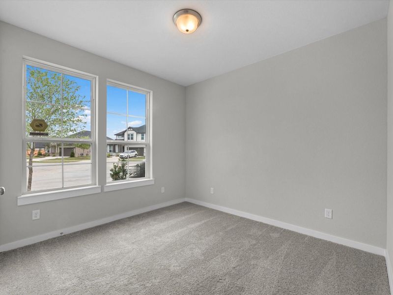 Spacious, unfurnished interior of a new home in Mason Woods, Cypress (Image 21).
