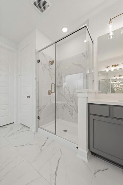 Furnished interior view inside a new home in Kresston, Montgomery (Image 6).