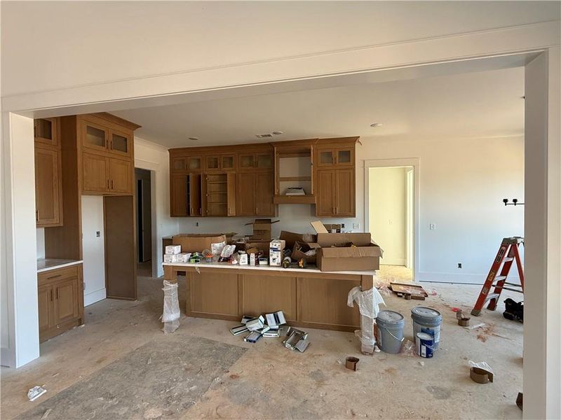 In-progress construction of a new home in , Dallas, GA (Image 13).