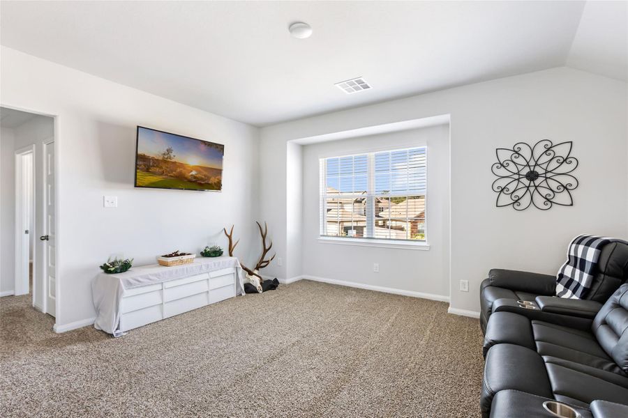 Furnished interior view inside a new home in Granger Pines, Conroe (Image 16).