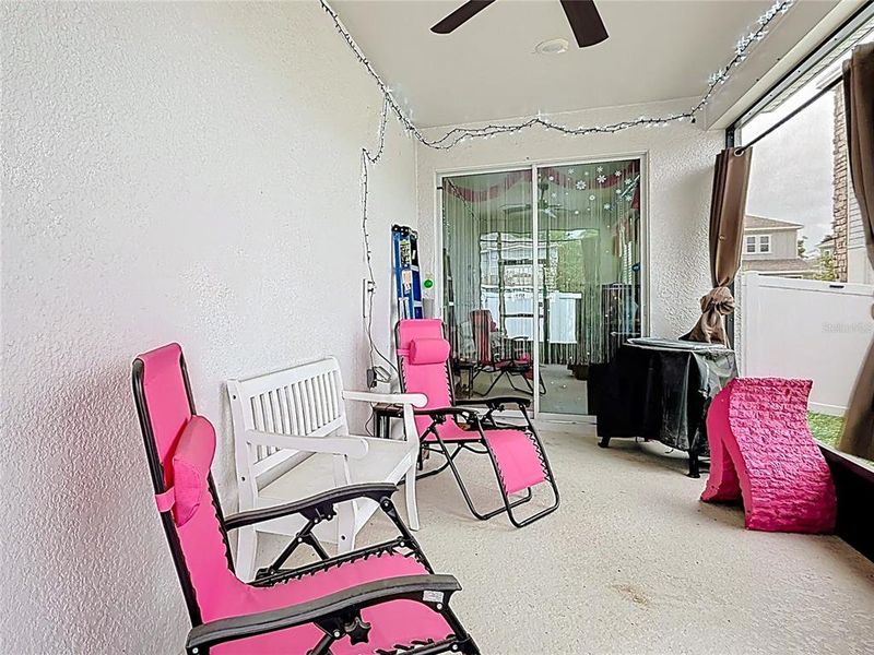 Exterior details and patio area of a home in Rhett's Ridge, Apopka (Image 29).