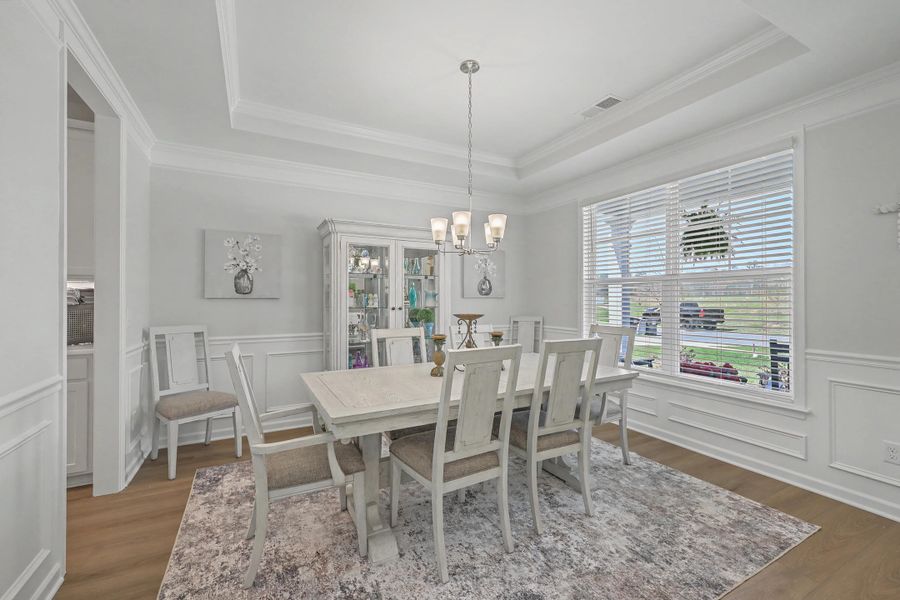 Furnished interior view inside a new home in Parker's Preserve, Ridgeville (Image 41).