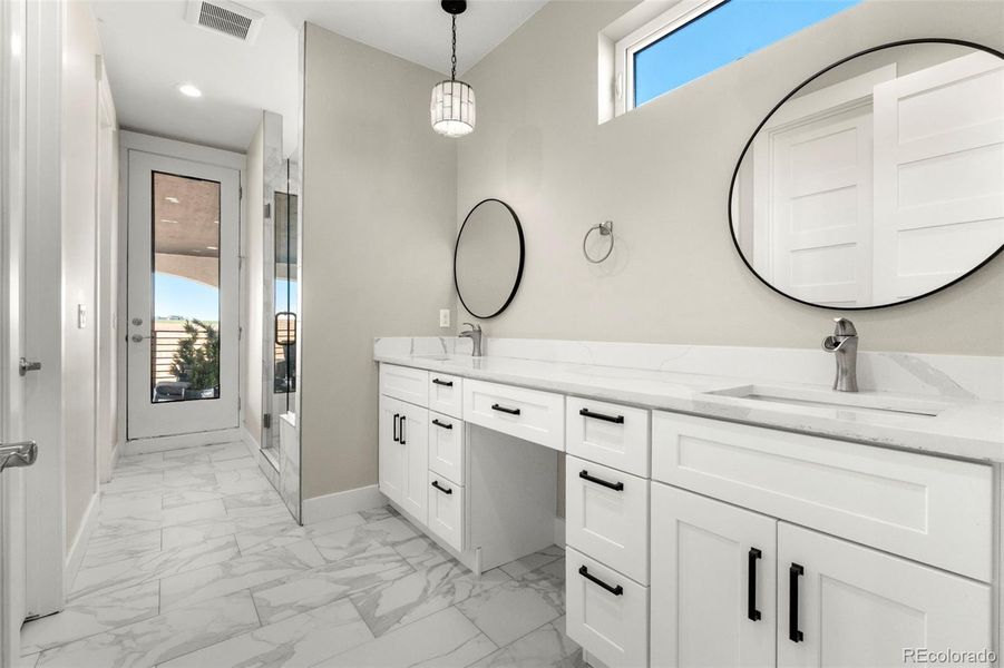 Furnished interior view inside a new home in , Hudson (Image 11).