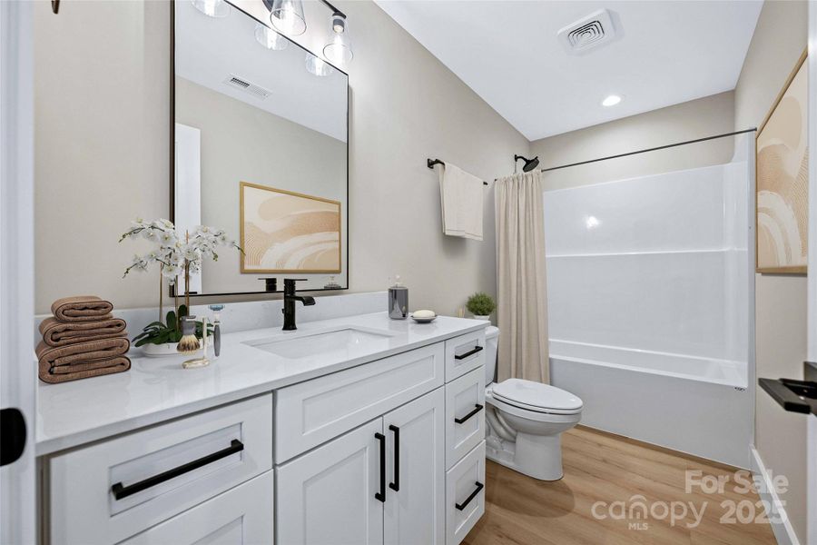 Furnished interior view inside a new home in , Asheville (Image 9).