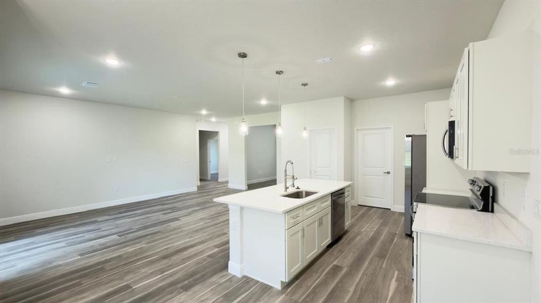 Furnished interior view inside a new home in , Ocala (Image 9).