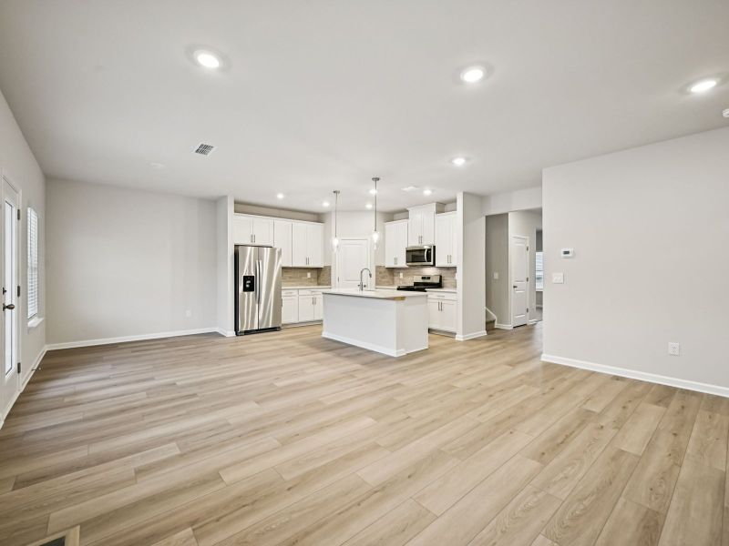 Spacious, unfurnished interior of a new home in Parkside at Grayson, Grayson (Image 12).