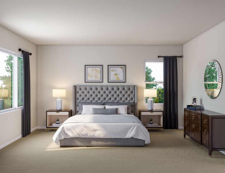 Representative furnished interior of a home built from the 4032 by Tri Pointe Homes in Reunion, Commerce City (Image 9). Representative furnished interior of a home built from the 4032 by Tri Pointe Homes in Reunion, Commerce City (Image 9).