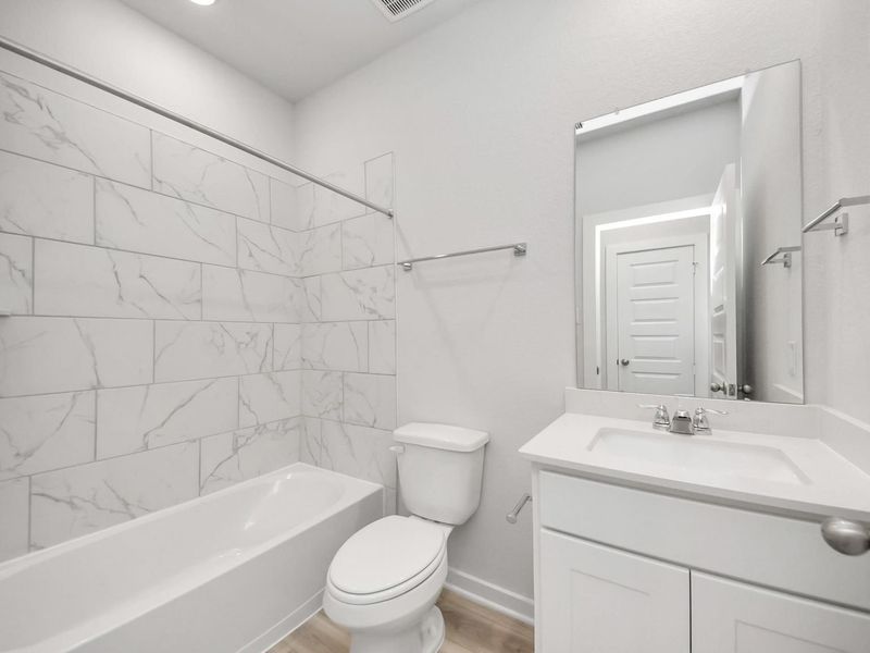Furnished interior view inside a new home in Liberty Estates, Cleveland (Image 15).