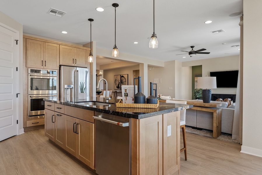 Furnished interior view inside a new home in Artisan at Asante, Surprise (Image 19).