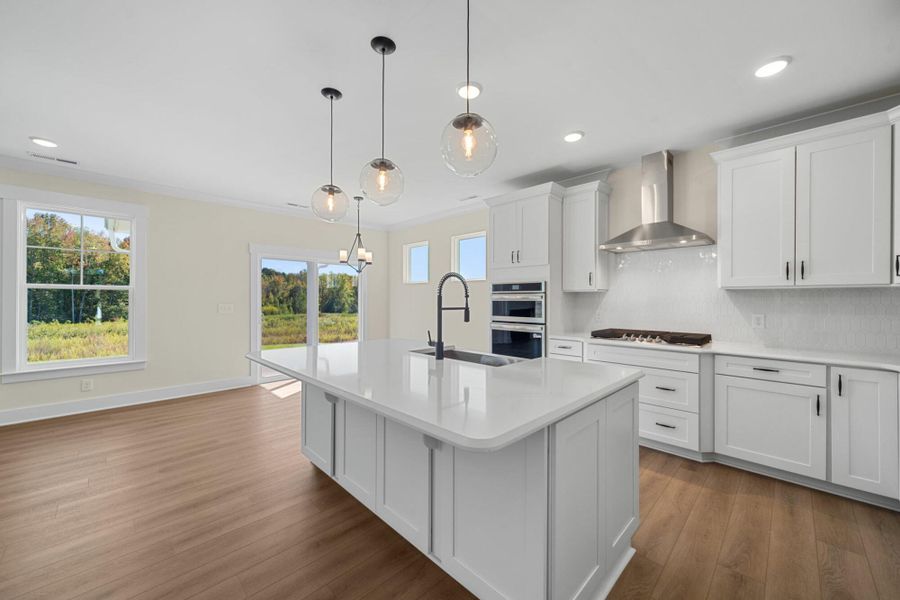 Furnished interior view inside a new home in Monterra, Kernersville (Image 7).