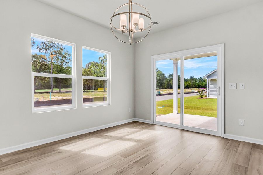 Spacious, unfurnished interior of a new home in Fairway Woods at Wyboo, Manning (Image 22). Spacious, unfurnished interior of a new home in Fairway Woods at Wyboo, Manning (Image 22).