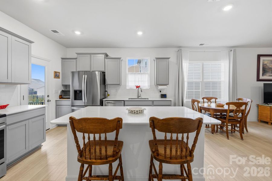 Furnished interior view inside a new home in Legacy Ridge, Catawba (Image 6).