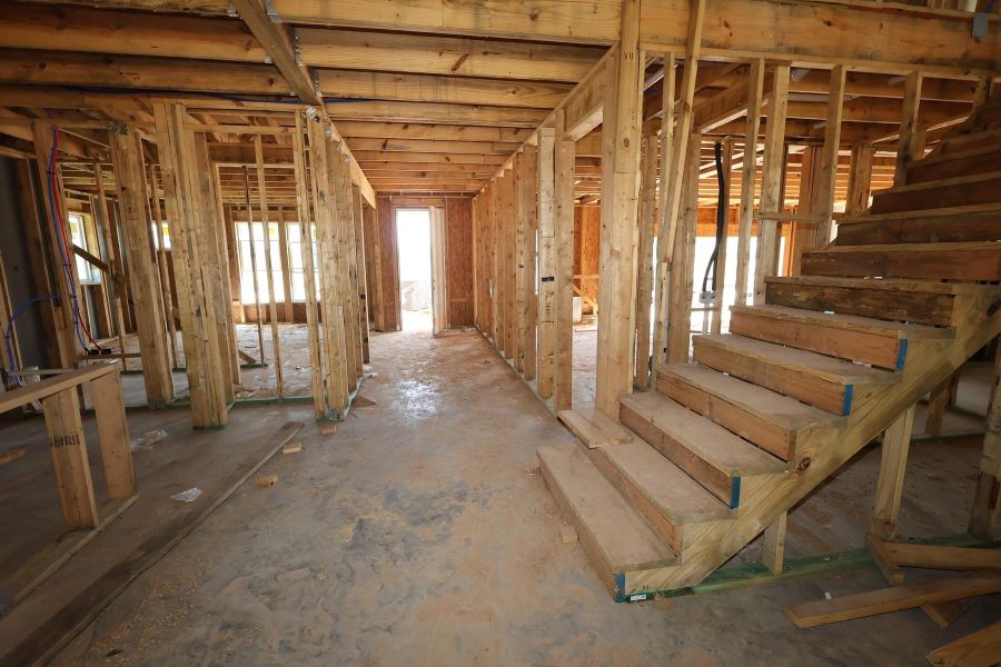 In-progress construction of a new home in , Crosby, TX (Image 4).