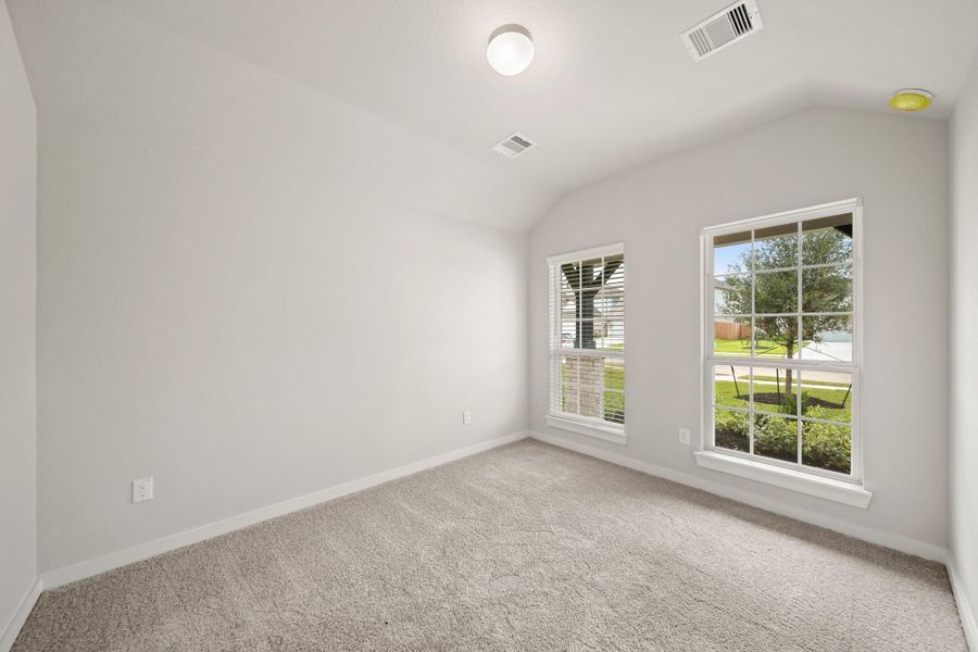 Spacious, unfurnished interior of a new home in Barton Creek Ranch, Conroe (Image 24). Spacious, unfurnished interior of a new home in Barton Creek Ranch, Conroe (Image 24).