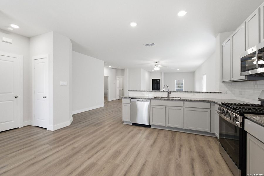 Furnished interior view inside a new home in Mesa Vista, Von Ormy (Image 13).