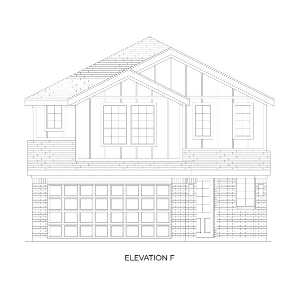 Representative rendering of the exterior for the Jackson Select F by First Texas Homes (Image 10). Representative rendering of the exterior for the Jackson Select F by First Texas Homes (Image 10).