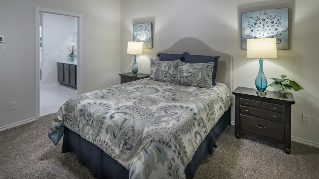 Furnished interior view inside a new home in Wildcat Ranch, Crandall (Image 18).