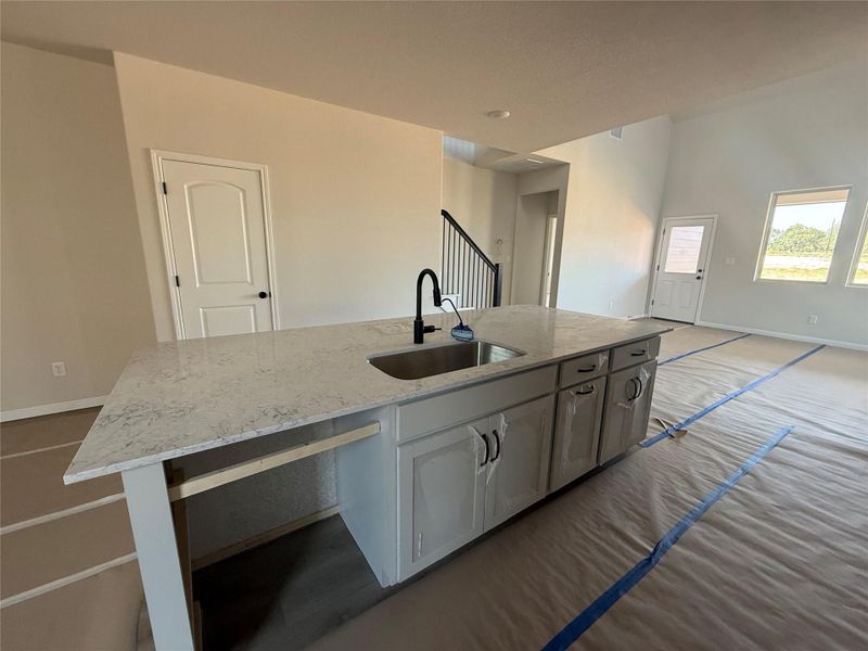 Furnished interior view inside a new home in Berry Creek Highlands, Georgetown (Image 5).