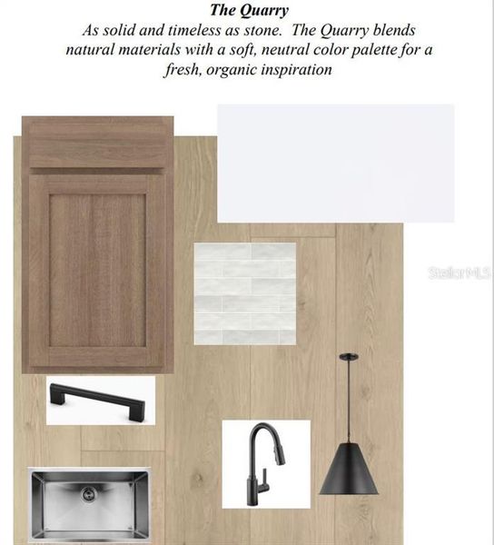 Sample of building materials used in homes in Soleta at Starkey Ranch - Cottage Series, Odessa (Image 6).