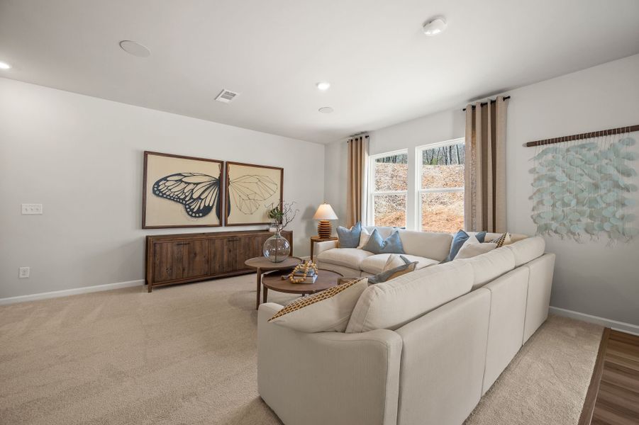 Representative furnished interior of a home built from the Raven by Centex in Ember, Jasper (Image 23).