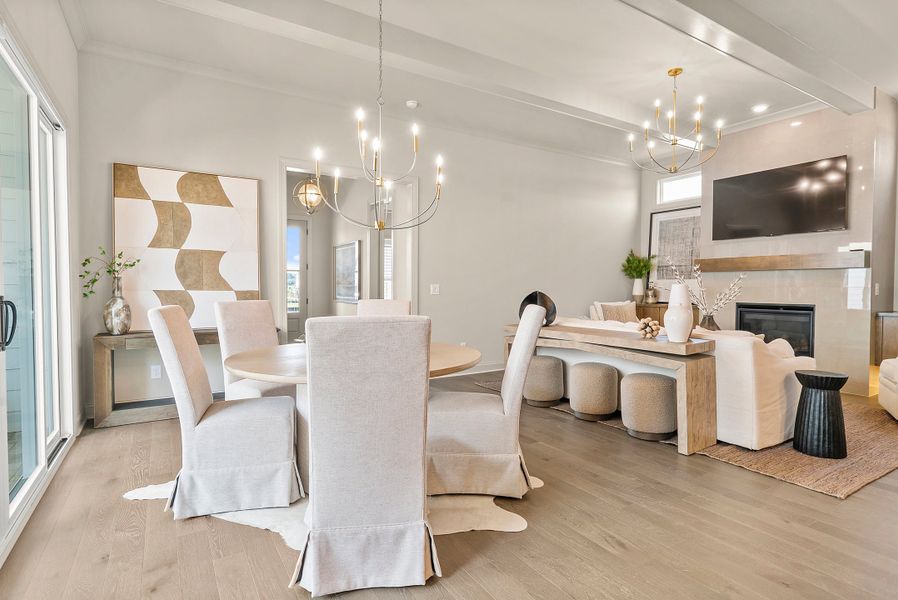 Representative furnished interior of a home built from the The Langston by The Providence Group in Promenade at Sawnee Village, Cumming (Image 10). Representative furnished interior of a home built from the The Langston by The Providence Group in Promenade at Sawnee Village, Cumming (Image 10).