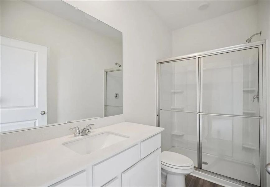 Furnished interior view inside a new home in Crescent Pointe, Carrollton (Image 3).