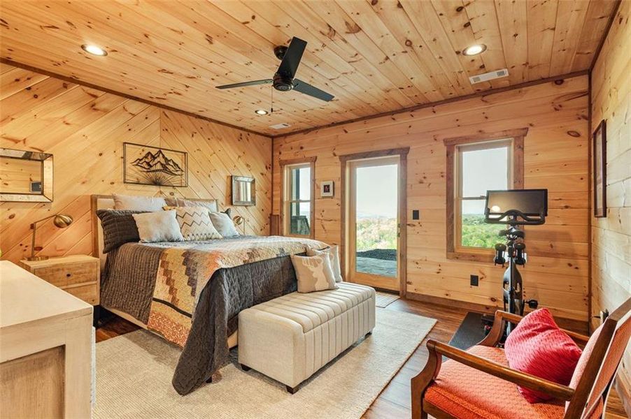 Furnished interior view inside a new home in , Morganton (Image 53).