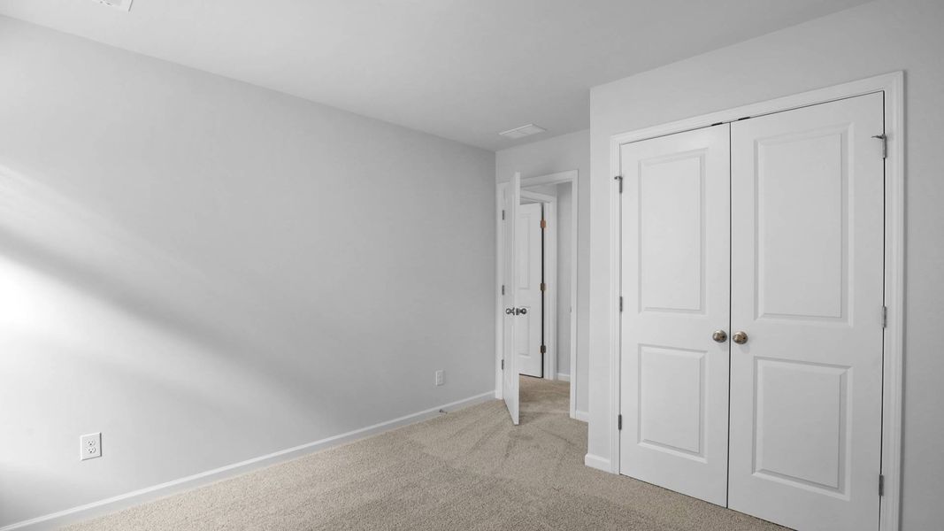 Representative unfurnished interior of a home built from the BRANDON by D.R. Horton in Rivers Reach, Yemassee (Image 24).
