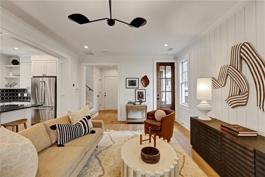 Furnished interior view inside a new home in , Gainesville (Image 17).