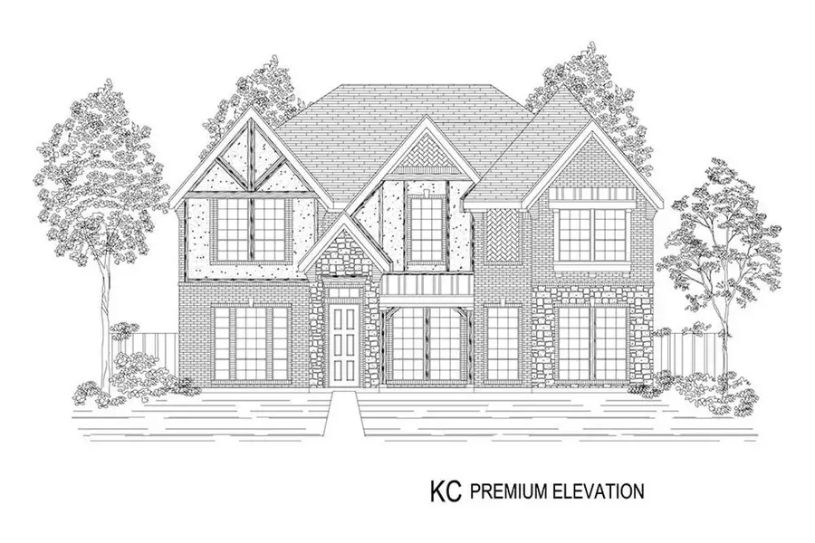 Representative rendering of the exterior for the Stonehaven 45 2R-CW by First Texas Homes (Image 20). Representative rendering of the exterior for the Stonehaven 45 2R-CW by First Texas Homes (Image 20).